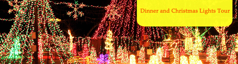 Dinner and Christmas Lights Tour 